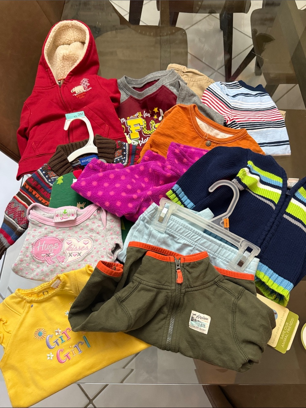 Mixed Kids Tops & Sweaters Bundle - Multi-Color and sizes most NWT